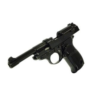 マルゼン ブローバックガスガン ワルサーP38 ac40 ブラックメタル