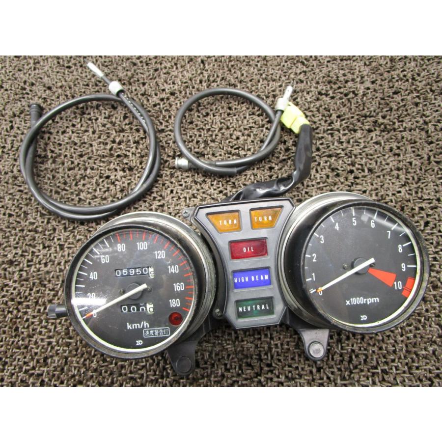 CB750 カスタム スピードメーター タコ △A778 インジケーターランプ