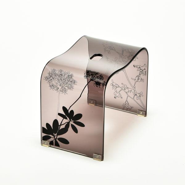 センコー バスチェアセット アクリル クリア おしゃれ バスチェアー お