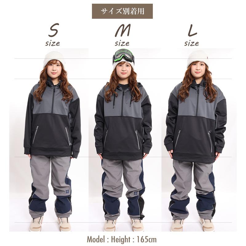スノーボードウェア 上下セット SPOX スポックス ボンディング 防水