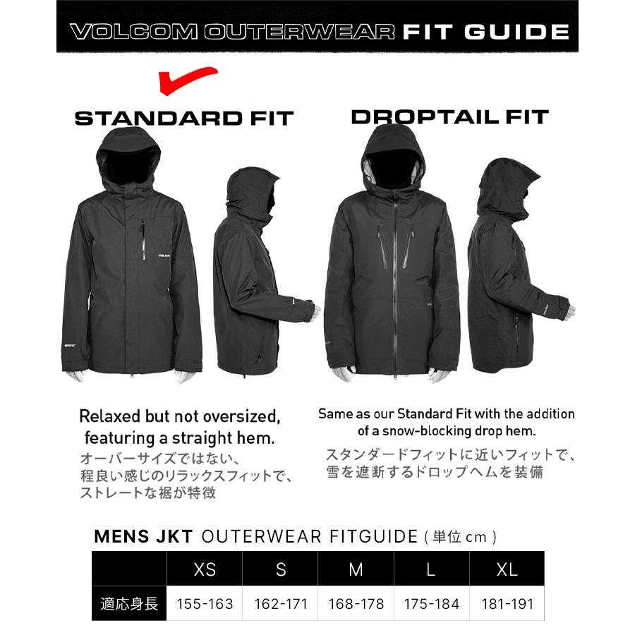VOLCOM（ボルコム） 24-25 VOLCOM L GORE-TEX JACKET エル ゴアテック