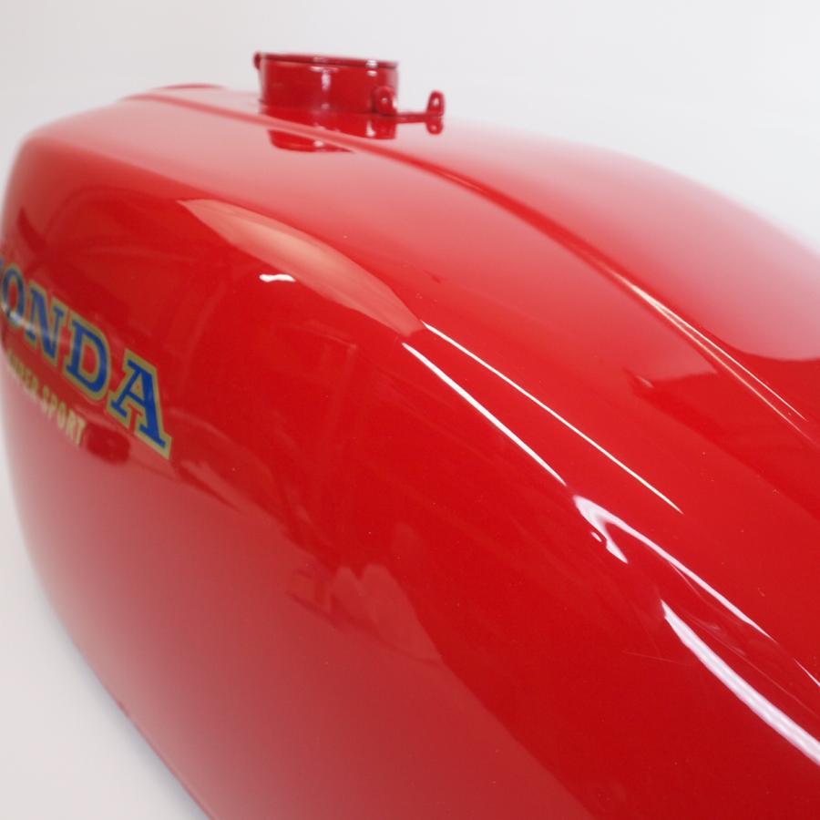 新品1975-77年 CB400F 純正タイプタンク 赤塗装済み リプロ品 398 408