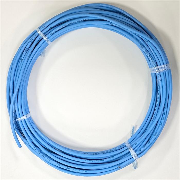 在庫限り特価】日本製線 NSGDT6 0.5X4P UTPケーブル CAT6単線 LAN