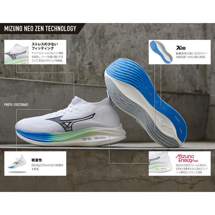 MIZUNO（ミズノ） 送料無料 ランニングシューズ メンズ MIZUNO NEO ZEN