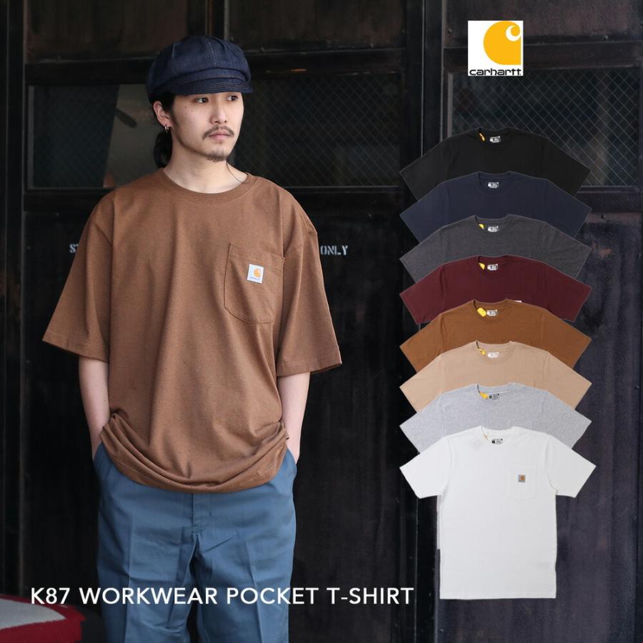 Carhartt（カーハート） tシャツ 半袖 メンズ K87 ポケット ポケット