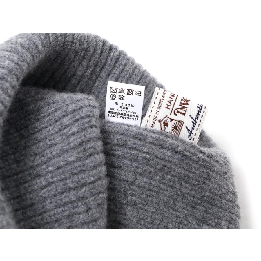INVERALLAN インバーアラン ラムズウール リブニットキャップ