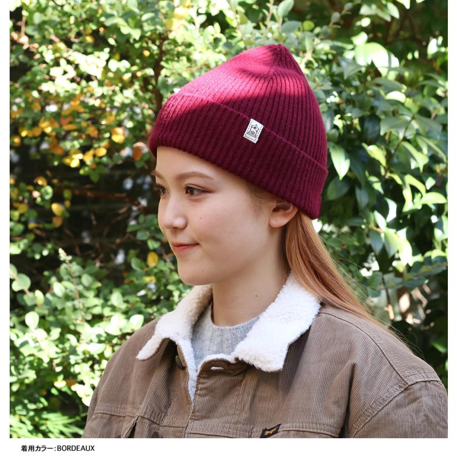 INVERALLAN インバーアラン ラムズウール リブニットキャップ