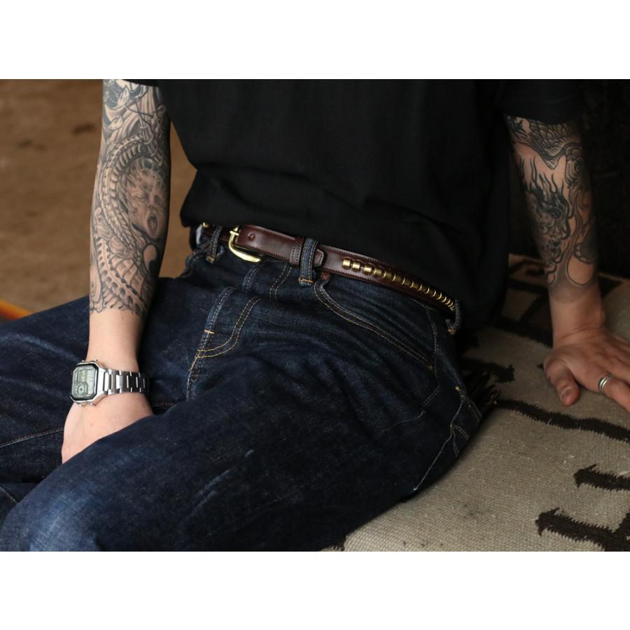 TORY LEATHER トリーレザー 1 Inch Clincher Belt クリンチャーベルト