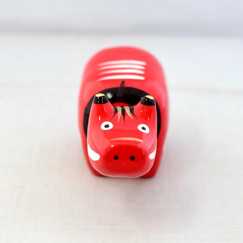 赤べこ 3号（15cm）野沢民芸 赤ベコ 民芸品 会津張り子 郷土玩具 お