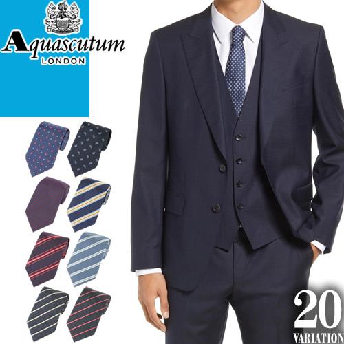Aquascutum（アクアスキュータム） ネクタイ メンズ ビジネス 結婚式