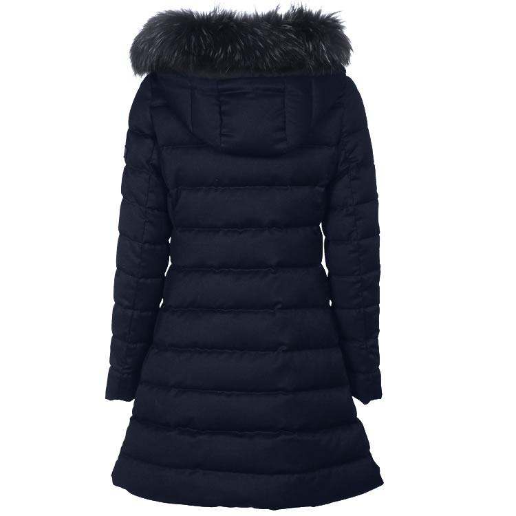 TATRAS タトラスラビアナウールラクーンファーダウンジャケット黒