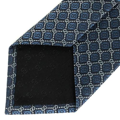 GUCCI（グッチ） ネクタイ レギュラータイ GG柄 菱形格子柄 ブランド