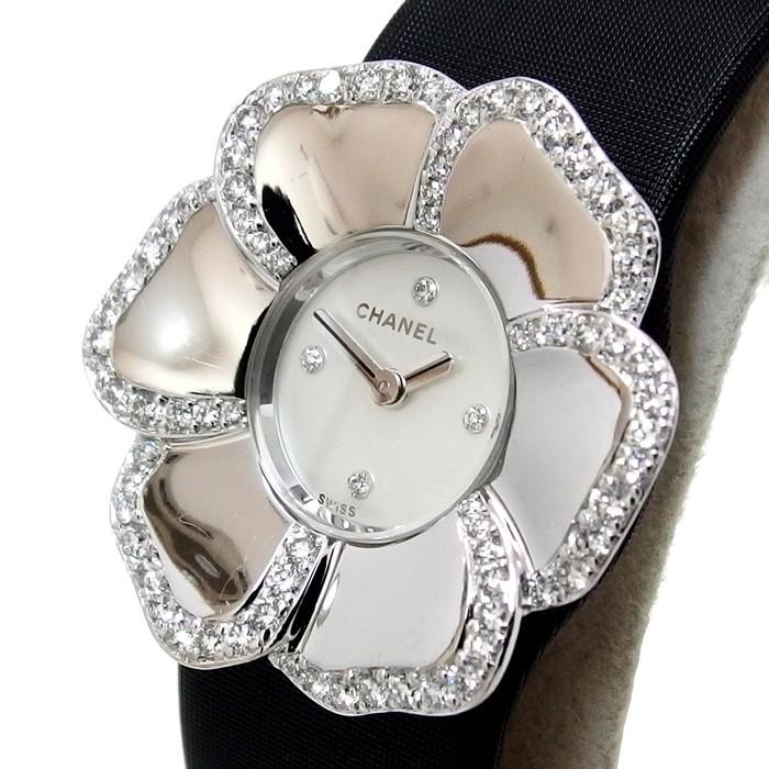 CHANEL（シャネル） カメリアウォッチ H1187 腕時計 K18WGホワイト