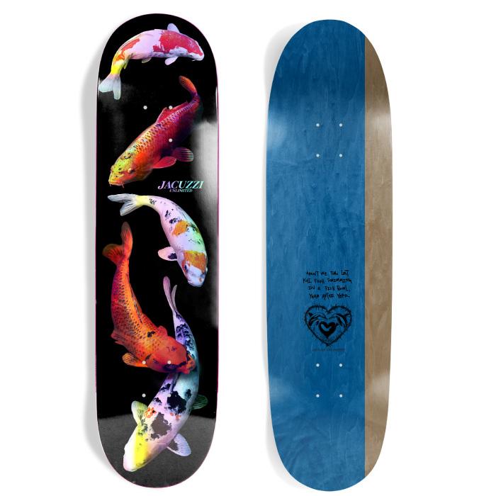 スケボー デッキ 単品 スケートボード JACUZZI UNLIMITED ジャグジー