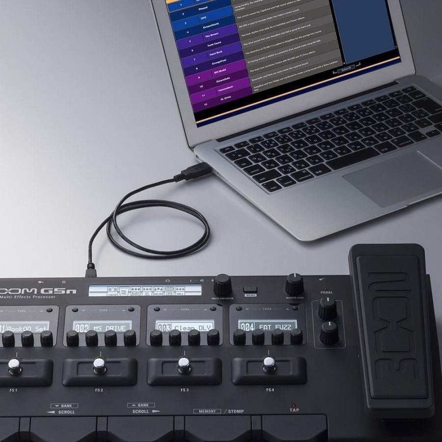 ZOOM ズーム マルチエフェクトプロセッサー G5n : 楽器店まんまん堂