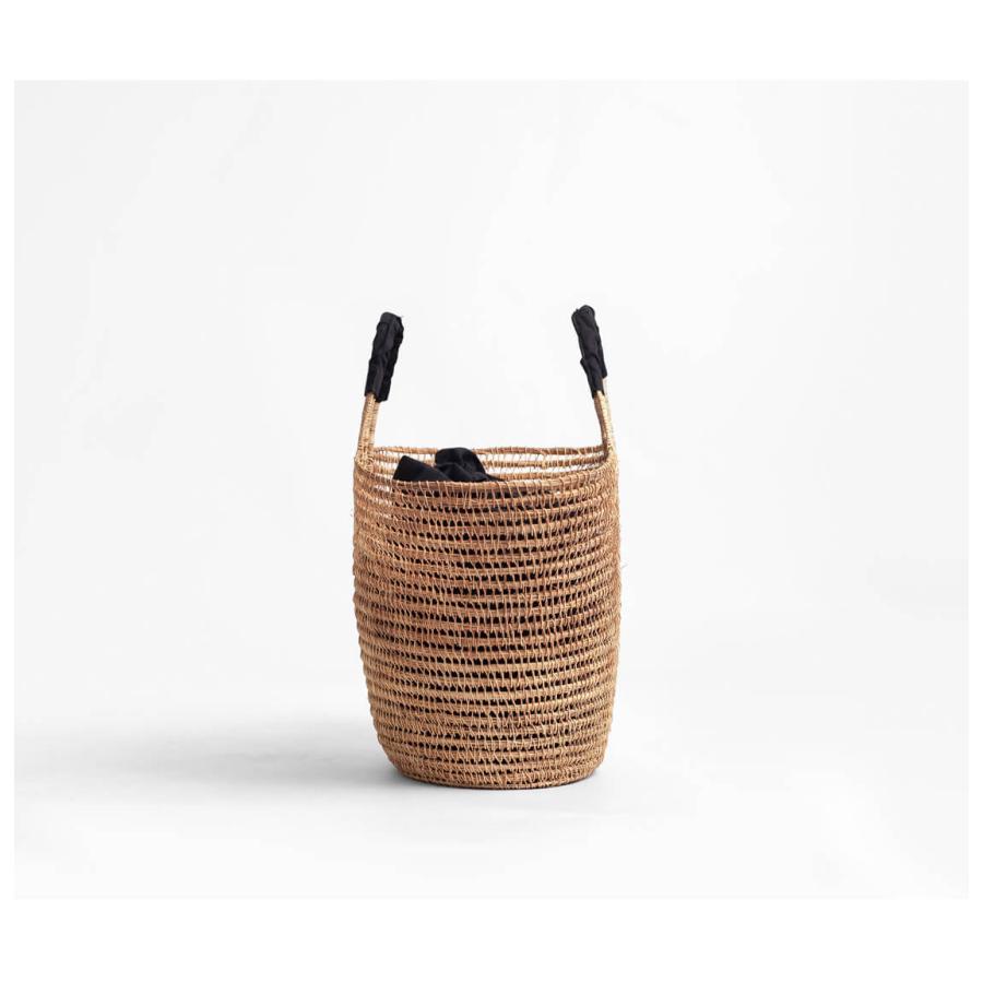 TARANGO（タランゴ） パームファイバー 手編み バケツ型かごバッグ