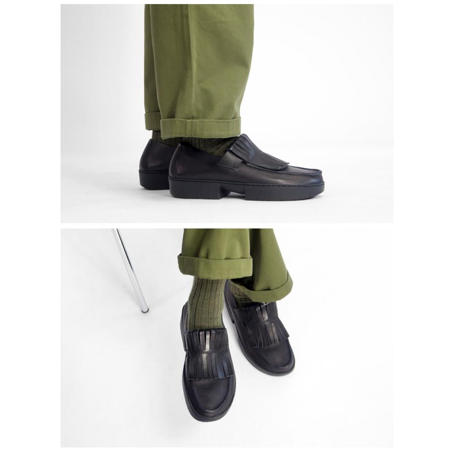 trippen（トリッペン） trippen TIGER フリンジローファー レザー