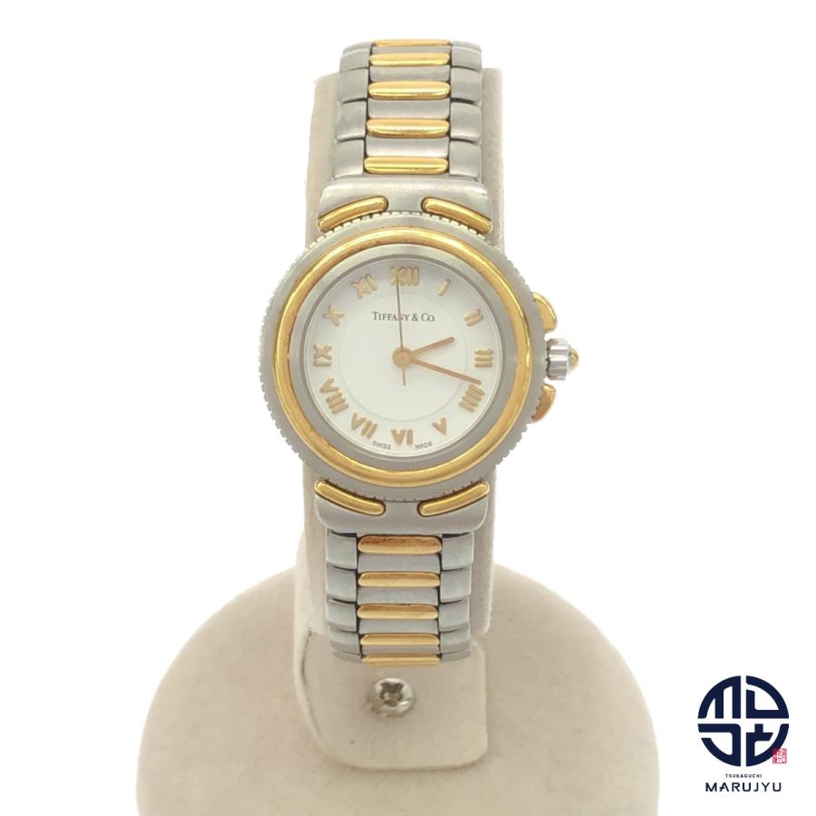 TIFFANY & CO. ティファニー インタリオ SS/18Kコンビ 腕時計 L0822