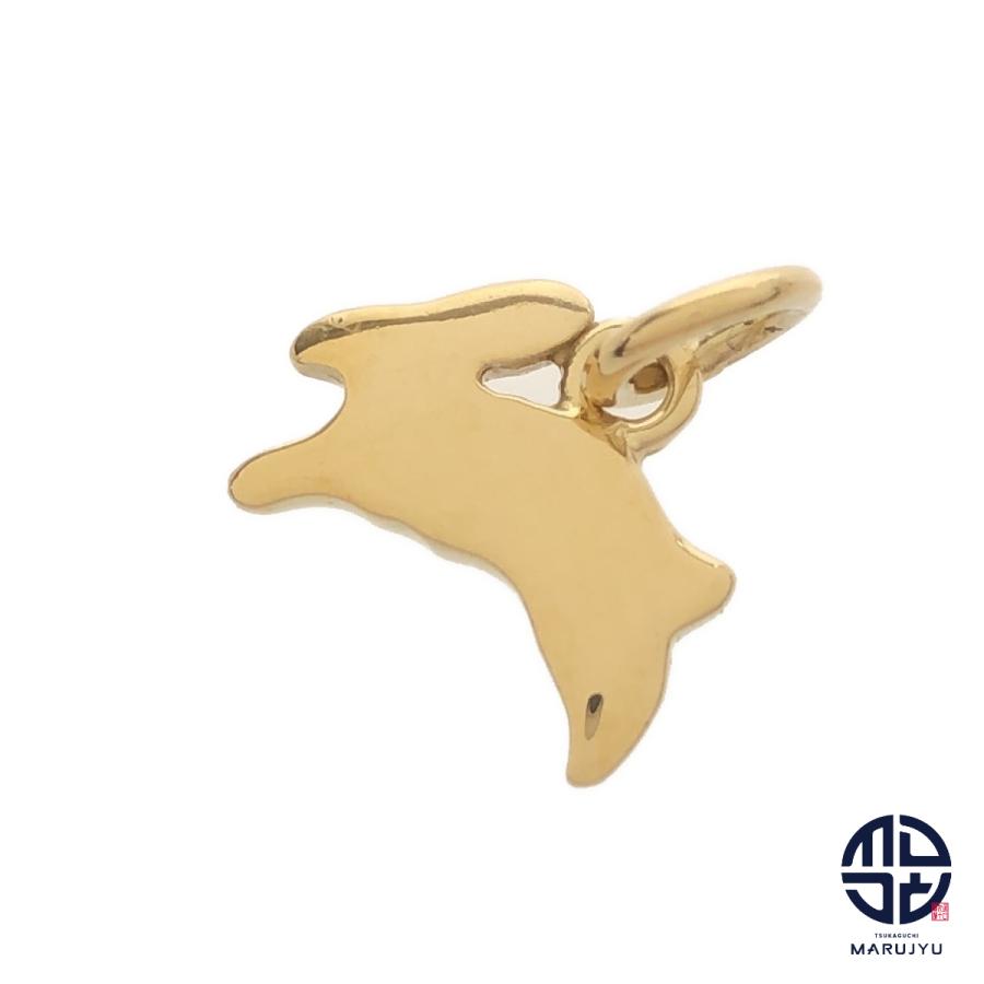 Dodo ドド Pomellato ポメラート 750YG 18金イエローゴールド うさぎ