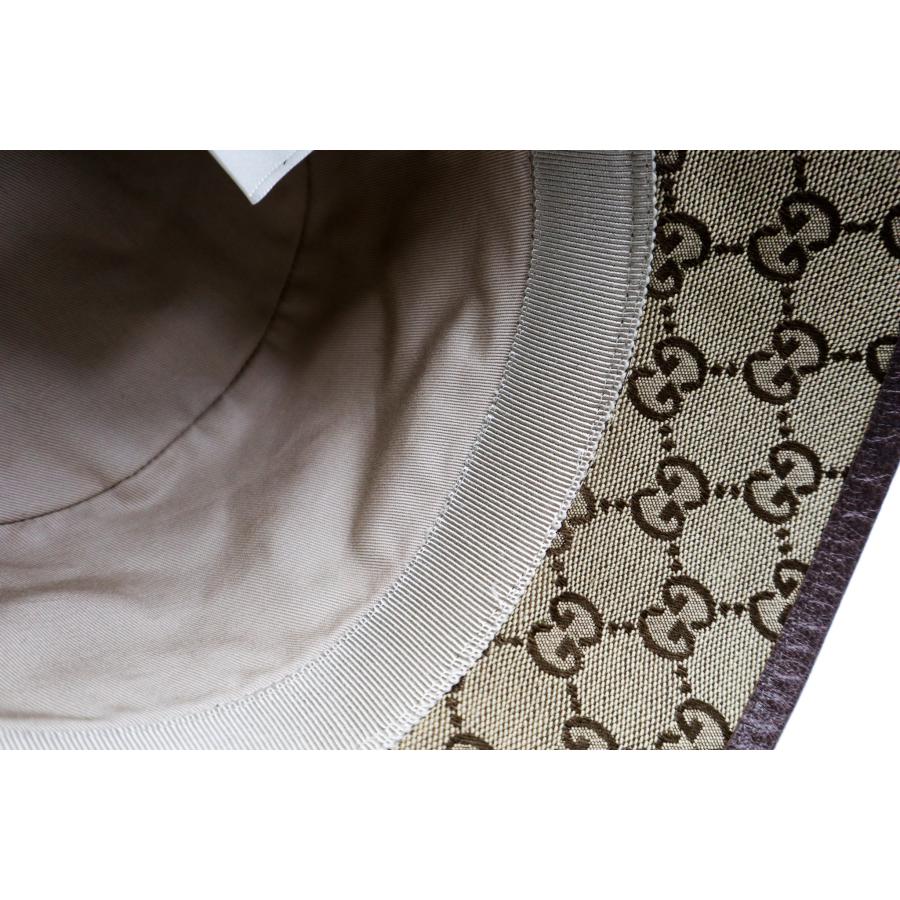 GUCCI（グッチ） GGキャンパス フェドラハット バケットハット