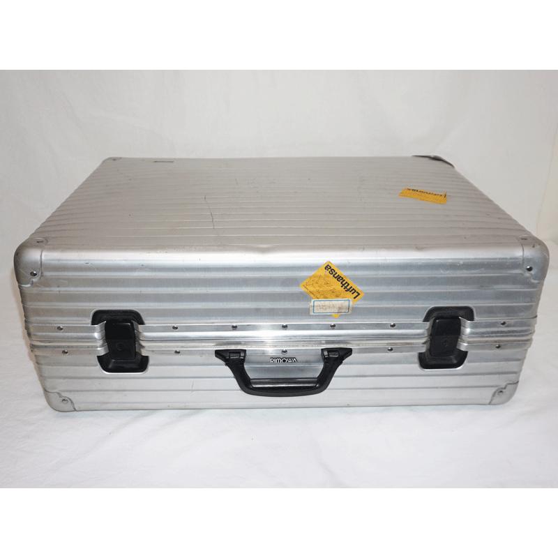年季充分ボコボコ系】リモワ RIMOWA アルミトランクケース