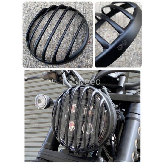 ホンダ レブル250 レブル500 Diablo ヘッドライトカバー V2(2020