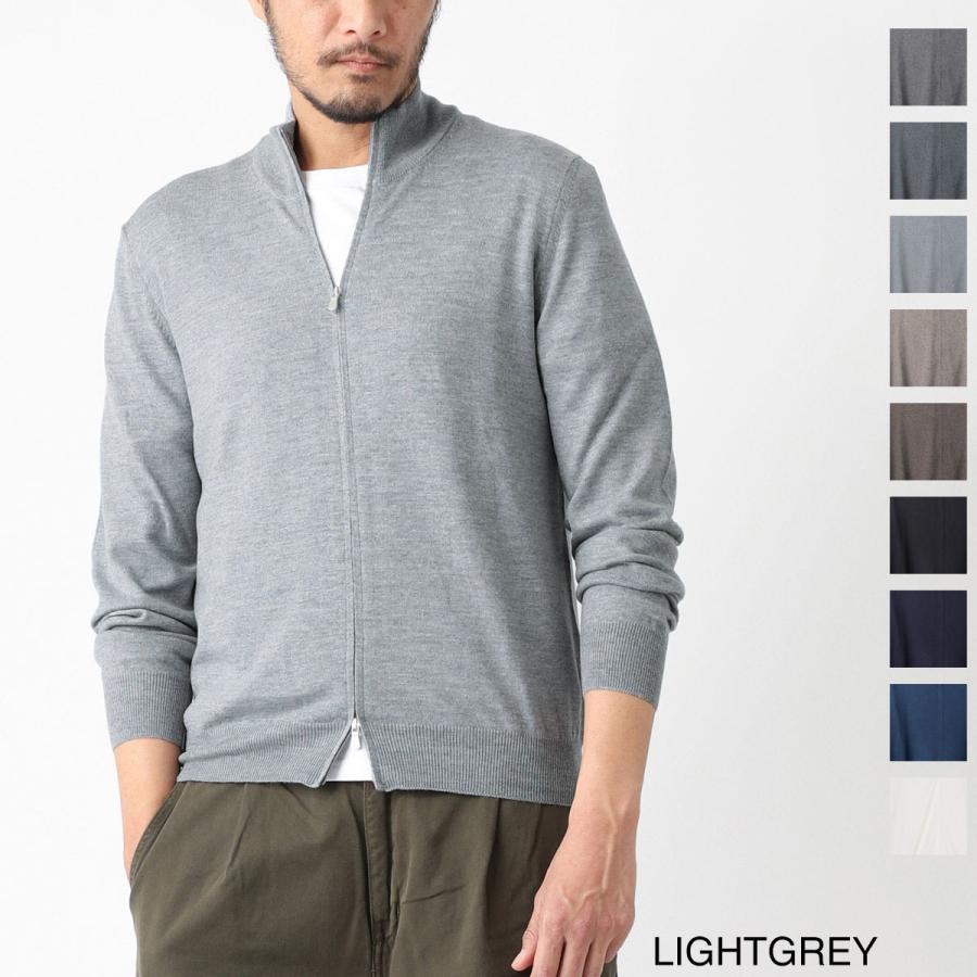 Gran Sasso（グランサッソ） ジップアップ カーディガン FULL ZIP