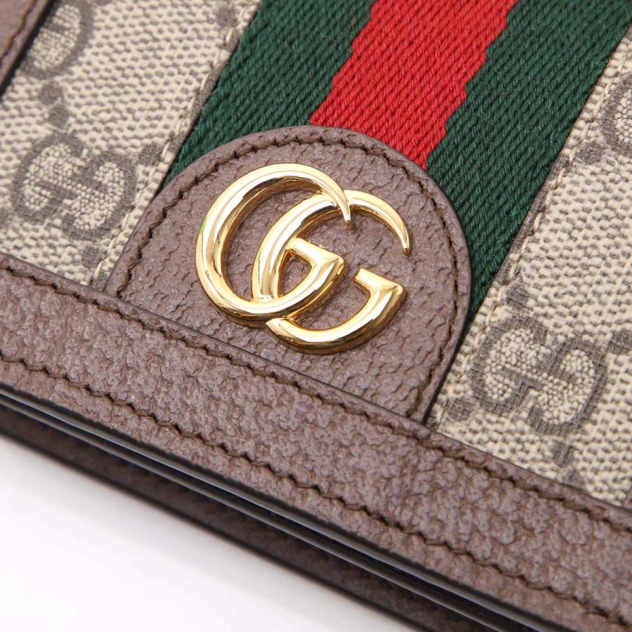 GUCCI（グッチ） カードケース OPHIDIA オフィディア ベージュ