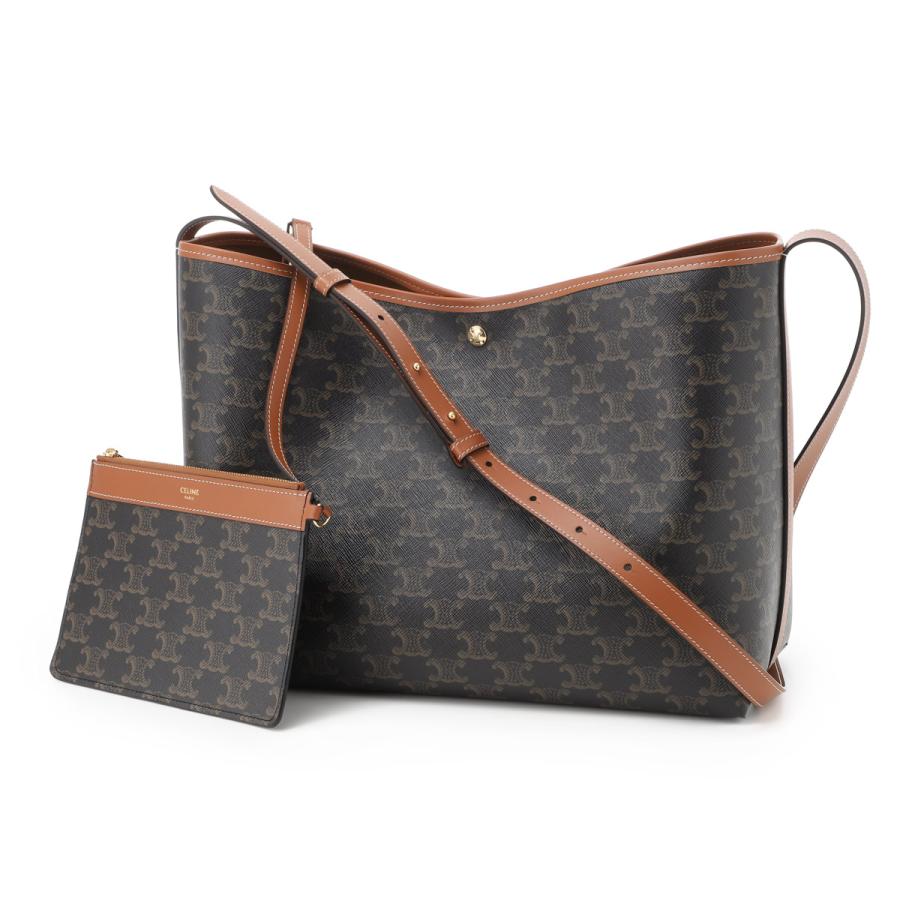 CELINE（セリーヌ） ショルダーバッグ 2WAY SOFT SHOPPER BAG TRIOMPHE