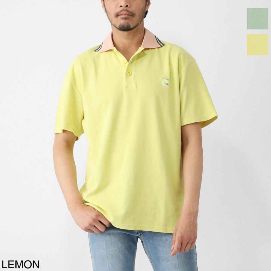 MAISON KITSUNE（メゾン キツネ） ポロシャツ HOTEL OLYMPIA メンズ