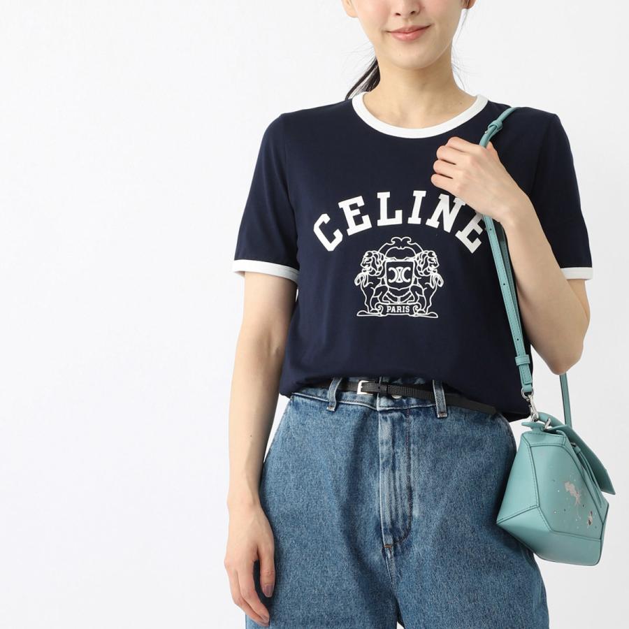CELINE（セリーヌ） クルーネック Tシャツ T-SHIRT 70'S BLASON CELINE