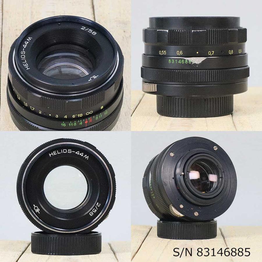保証付 】【中古】 オールドレンズ Helios (ヘリオス) 44M 58mm F2 M42