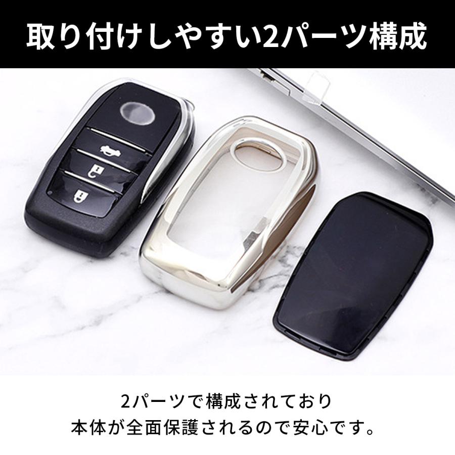 スマート キー ケース キーホルダー セット シエンタ10系 ヴェル
