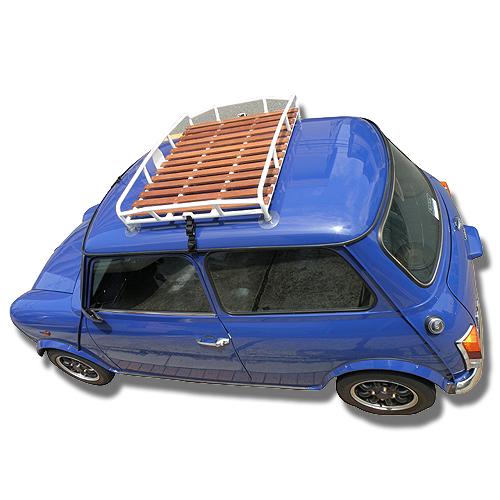 ローバーミニ/クラシックミニ 中型モンテルーフラック アルミ製 レッド