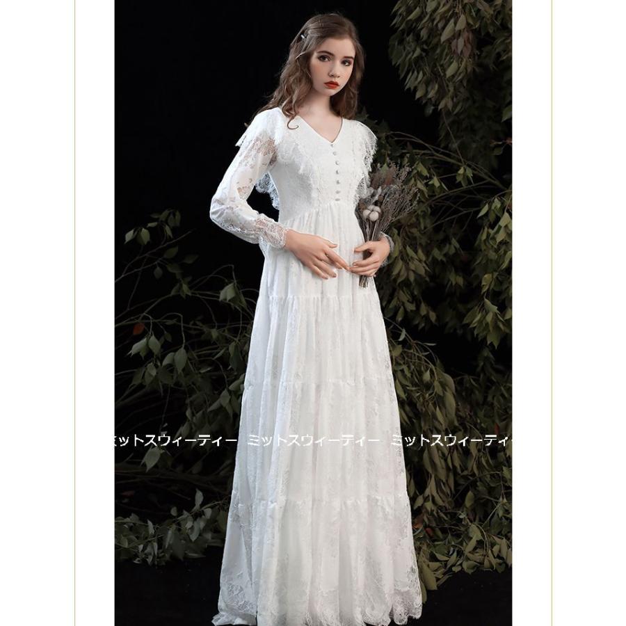 ウェディングドレス ウエディングドレス マタニティ エンパイアドレス