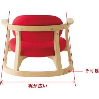 かに座 PLUS ロータイプ KP-100 高座椅子 バリアフリー 立ち上がり楽々