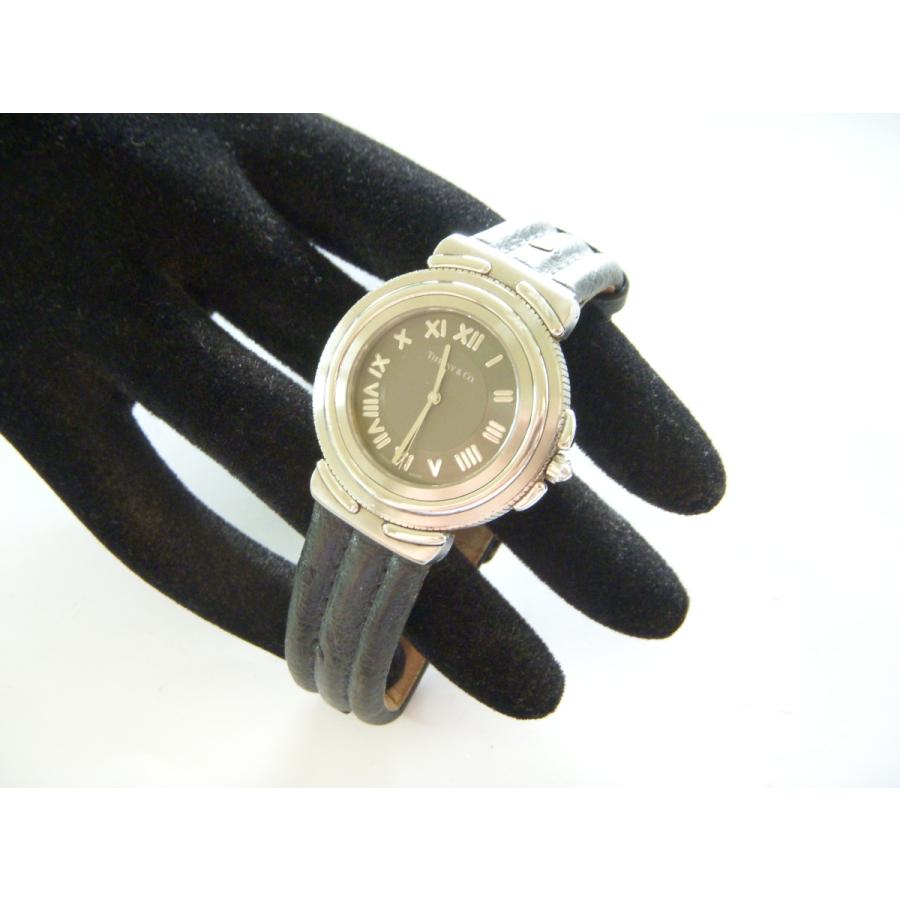 Tiffany & Co. ビンテージ レザー 時計 替えレザーベルト2本付き