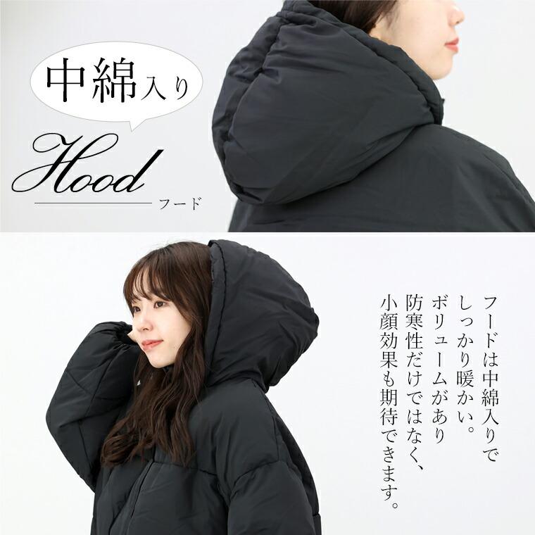 Aletta vita アウター ブルゾン ダウン 中綿 軽量 防寒 シンプル