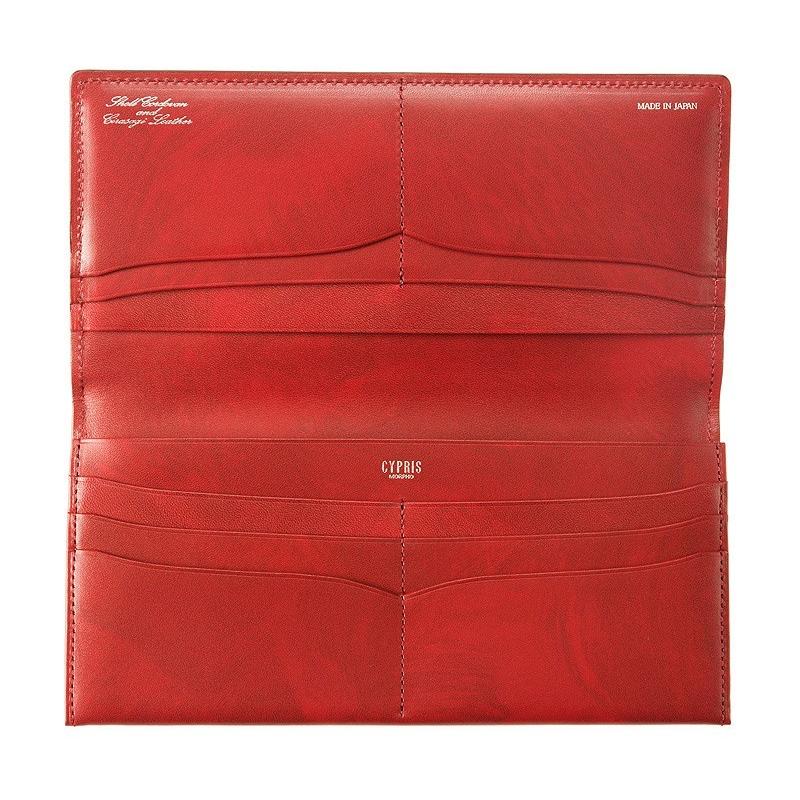 CYPRIS（キプリス） コードバン メンズ 財布 長財布 小銭入れあり