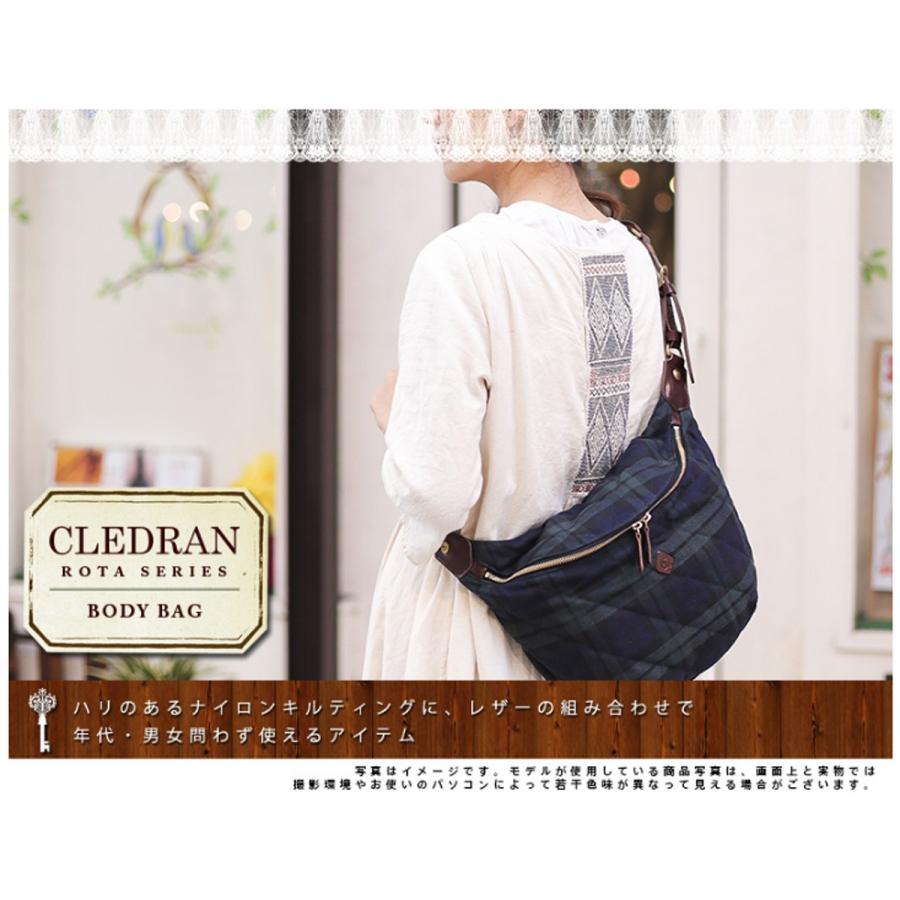 CLEDRAN（クレドラン） 最大P+16% ボディバッグ L ROTA ロタ cl2147