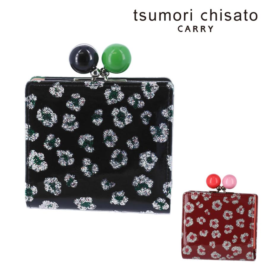 TSUMORI CHISATO（ツモリチサト） 最大P+16% がま口 ミニ財布 花柄
