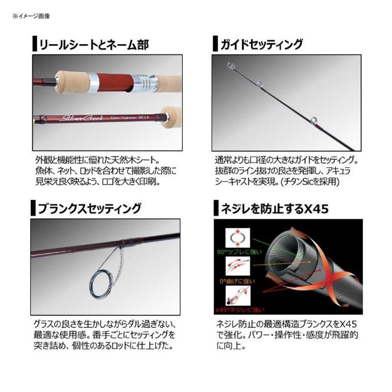 DAIWA（ダイワ） トラウトロッド シルバークリーク グラス
