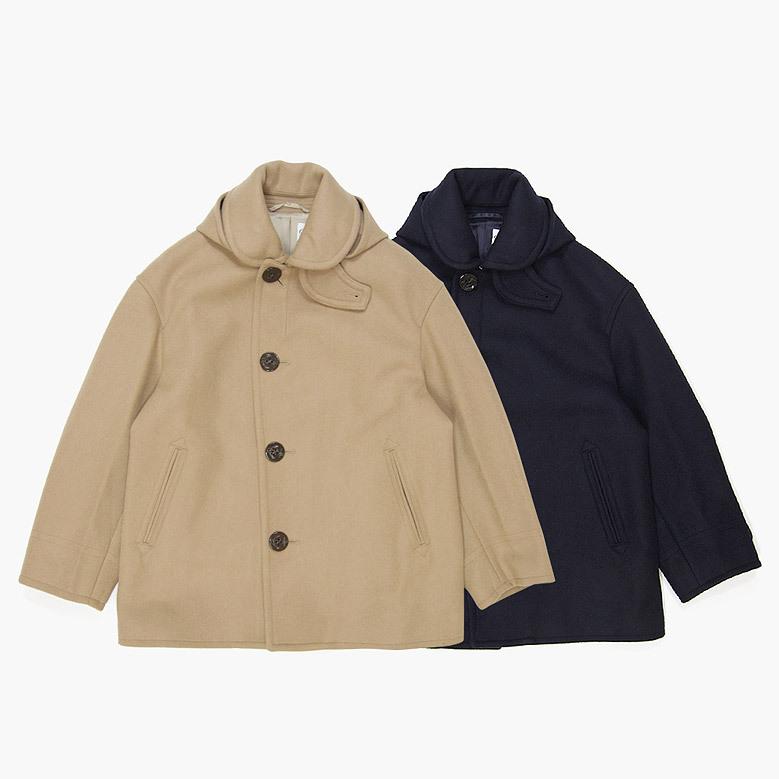 ORCIVAL（オーシバル） オーチバル ドロップショルダー メルトンコート