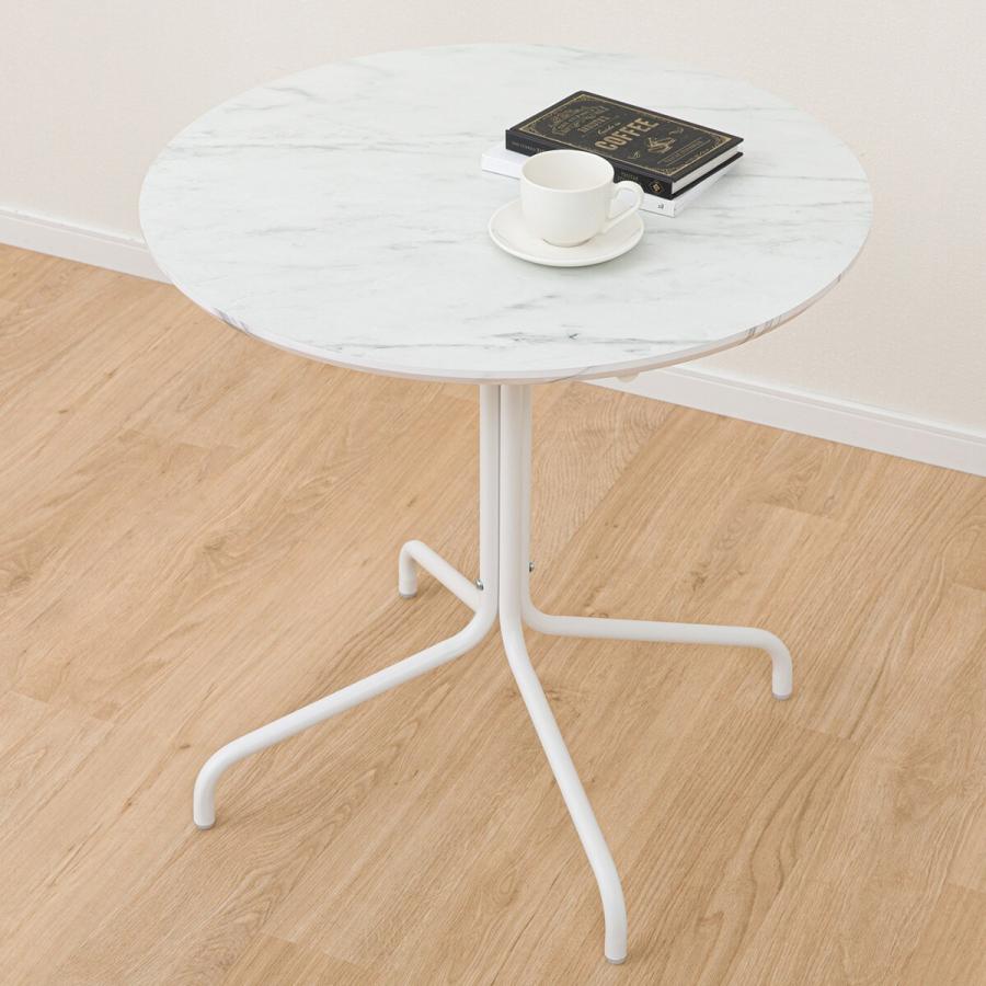 ニトリ（NITORI） ダイニングテーブル(SO108 70円形 WH/WH) : ニトリ