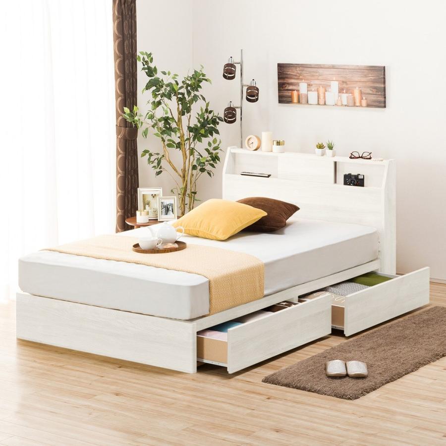 ニトリ（NITORI） ベッド セミダブルベッドフレーム(アザン3 浅型/WW