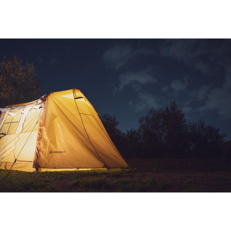 SNSでも紹介！ NINEHILLS ナインヒルズ SENAI 48 ロッジテント