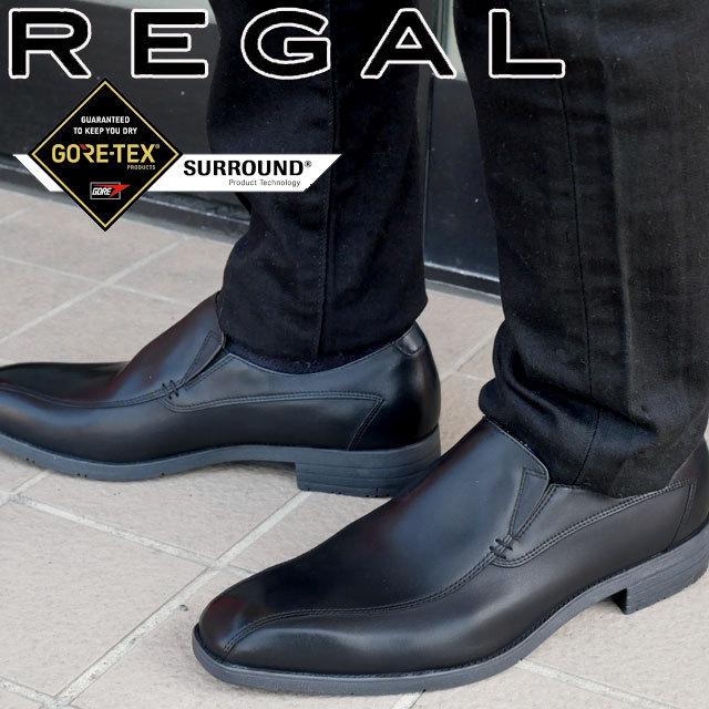 REGAL（リーガル） 靴 メンズ ビジネスシューズ スリッポン ゴアテック