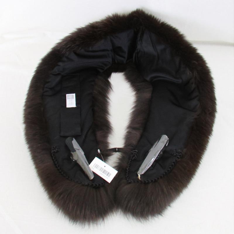 毛皮/フォックス サガ ブルーフォックス ファー ショール マフラー