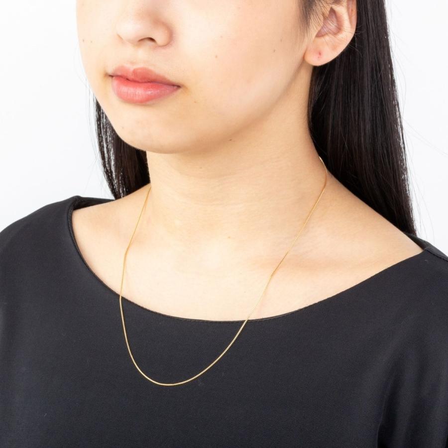 ネックレス チェーン 18金 ベネチアン メンズ レディース 50cm 2g K18