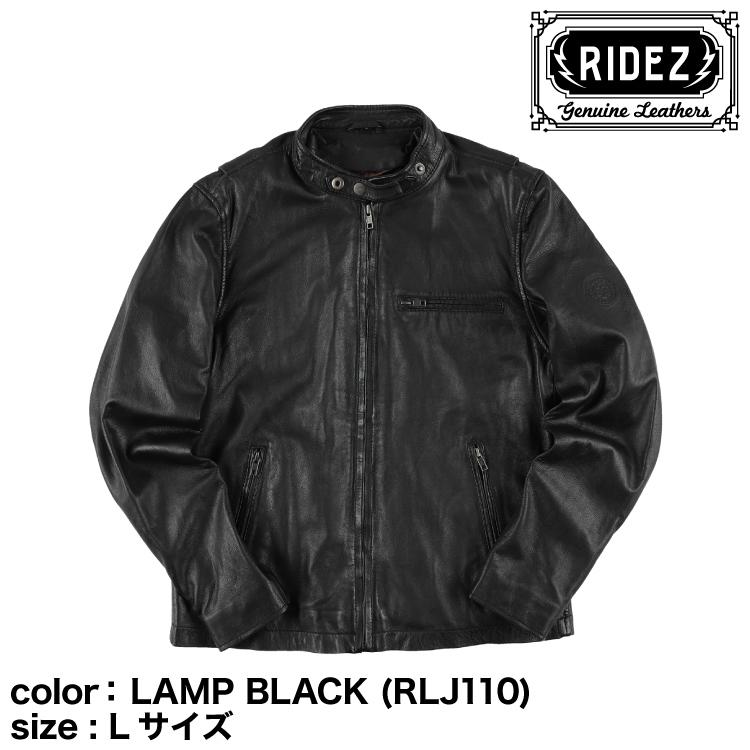 RIDEZ RIDEZ ACE JACKET LAMP BLACK (RLJ110) Lサイズ/シングル